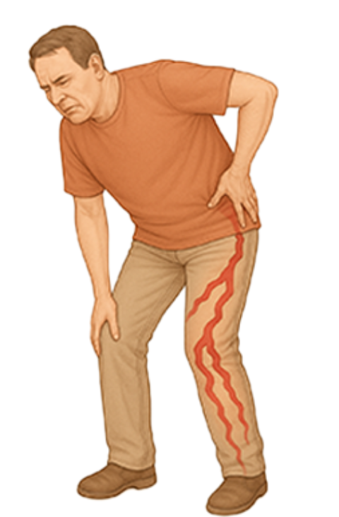 Radiating-pain-in-lower-back-and-legs
